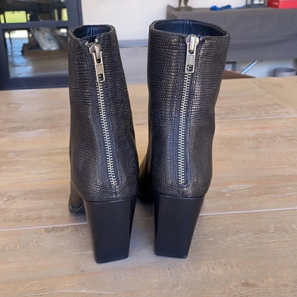 Free People Skylar Square Toe Ankle Boot US 8